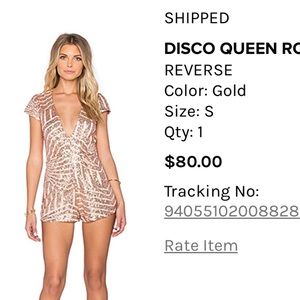 Reverse Disco Queen Romper